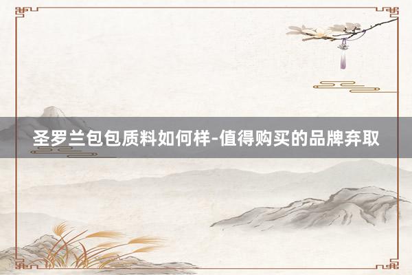 圣罗兰包包质料如何样-值得购买的品牌弃取